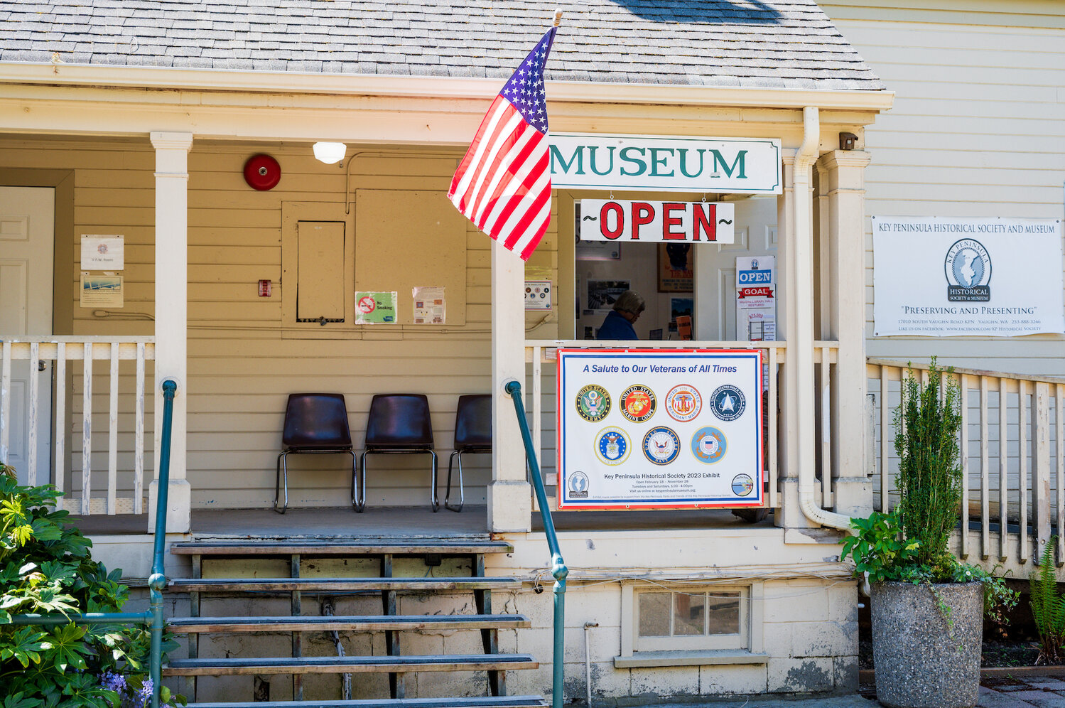 The KP Historical Society museum is open Tuesday and Saturday afternoons from 1 to 4 p.m., and by appointment.